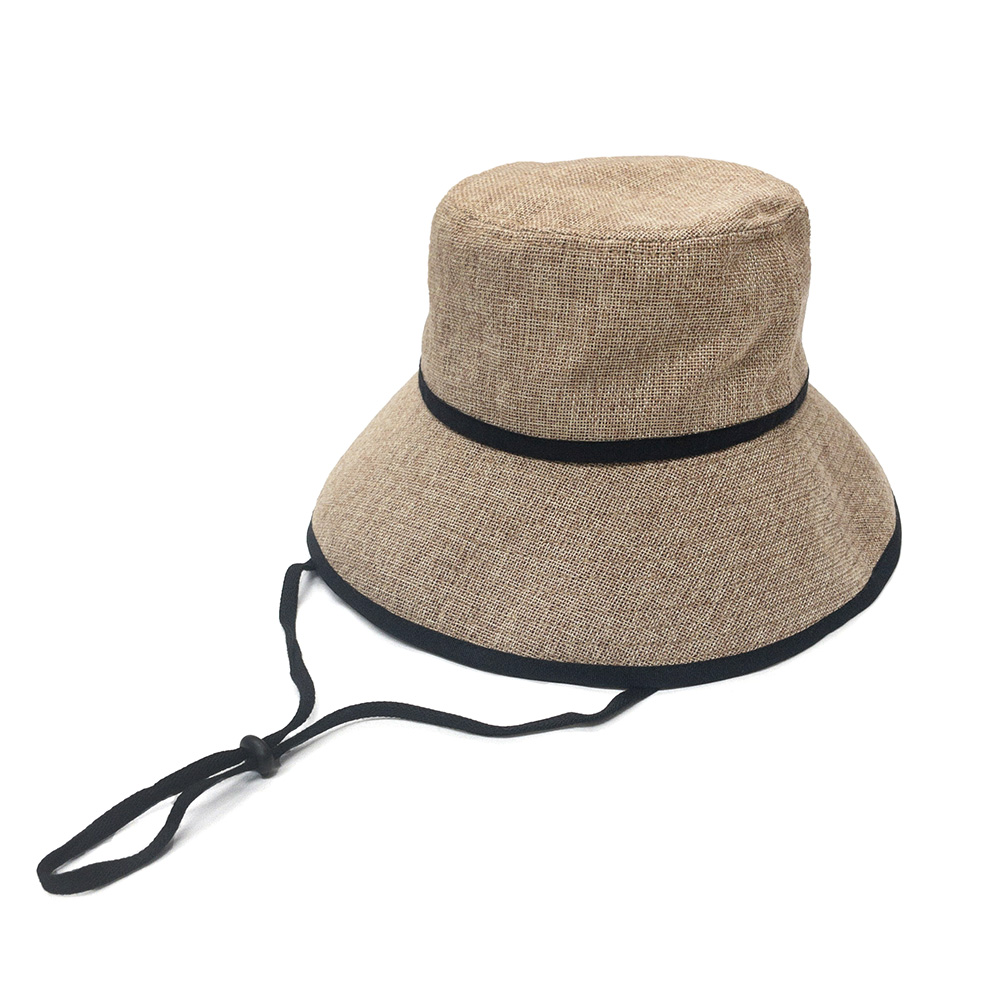 アウトドア風ポリジュートHAT CAMEL の画像
