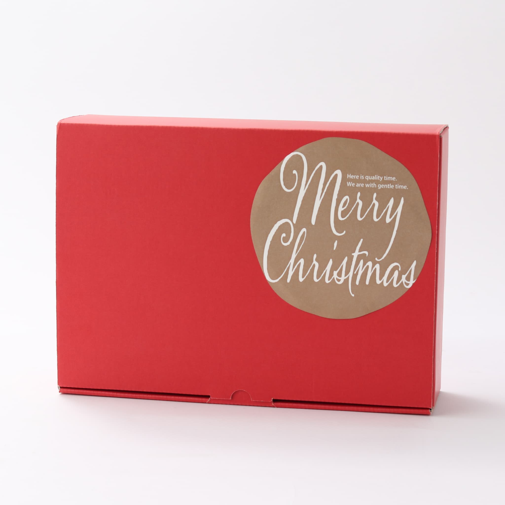 クリスマスBOX （レッドBOX・マットゴールドシール） の画像