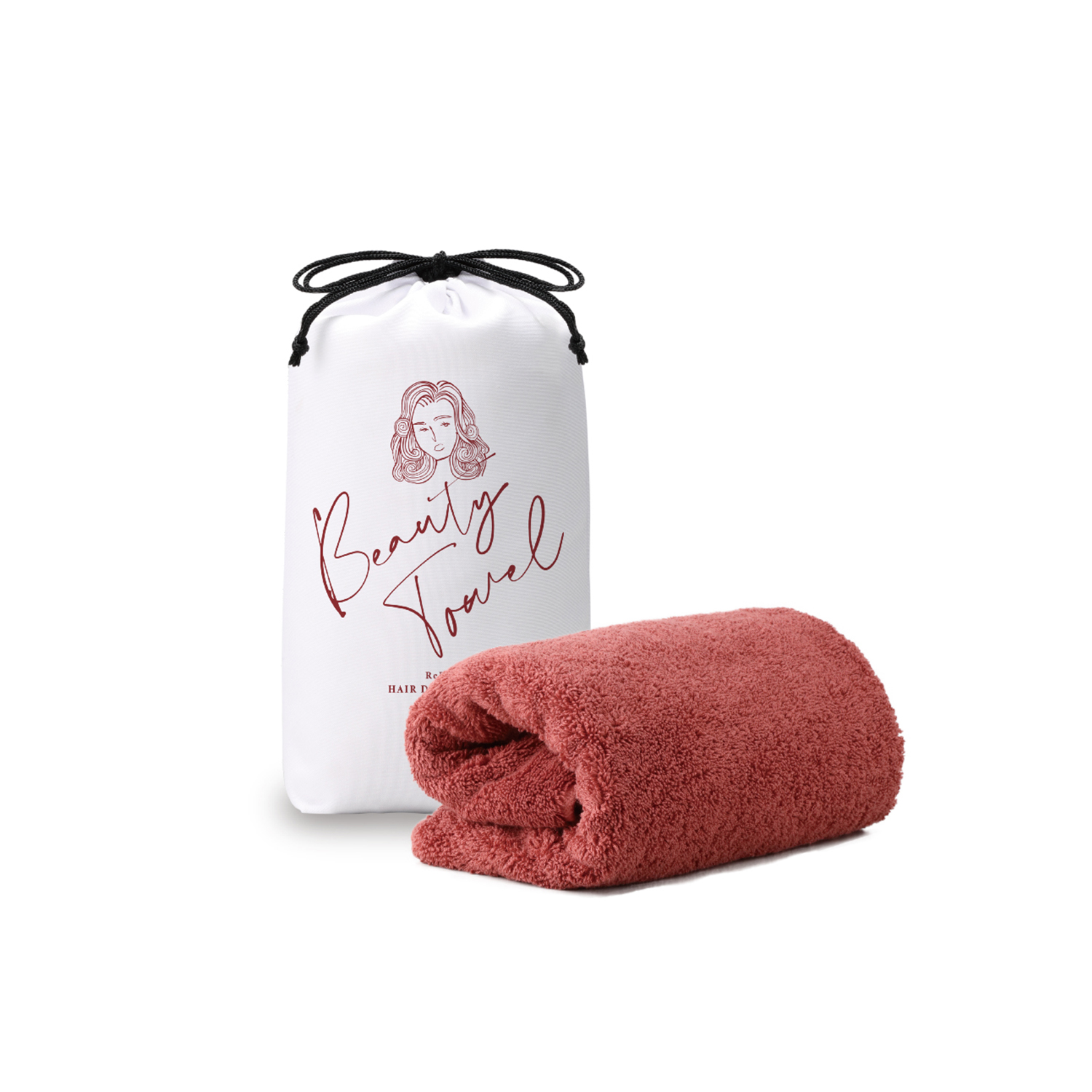 ReFa HAIR DRY TOWEL（テラコッタ） の画像