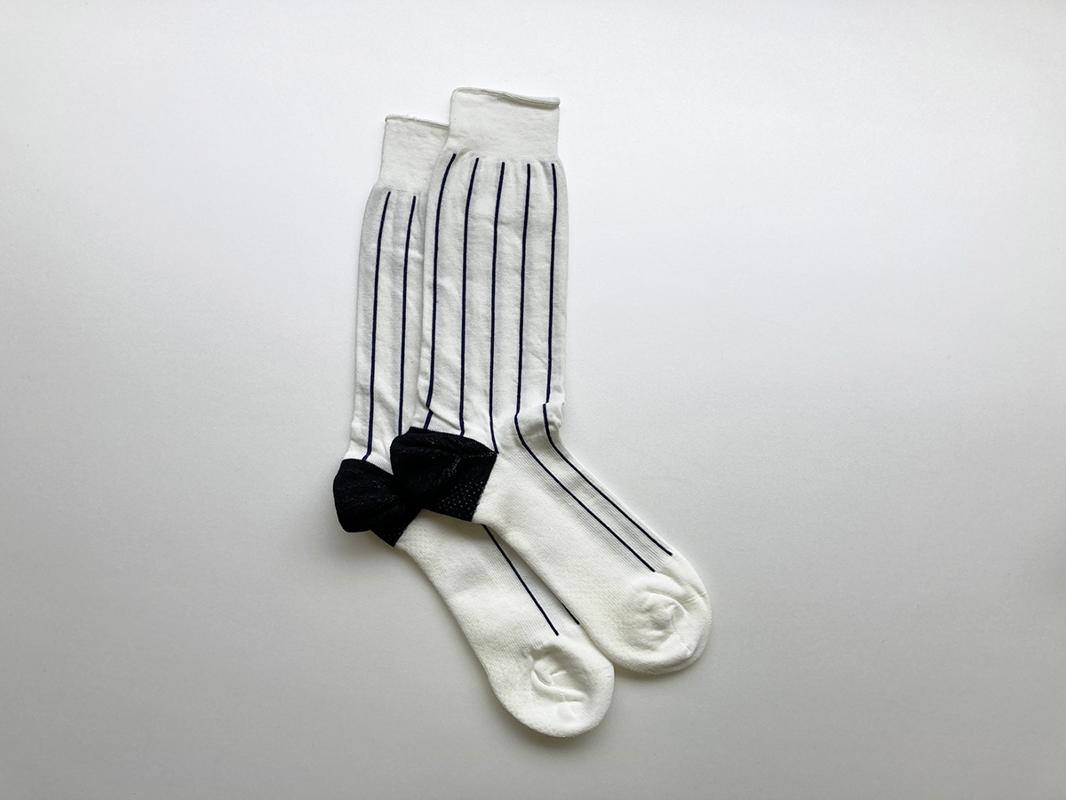ストライプ　WHITE の画像