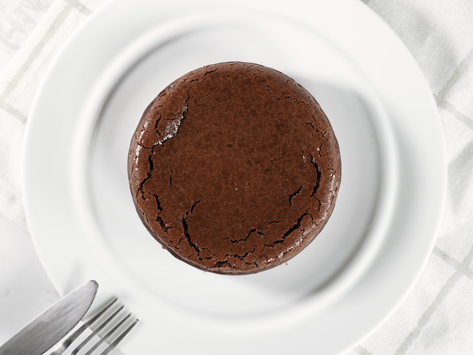 白金ベイクドチーズケーキ（ショコラ） の画像