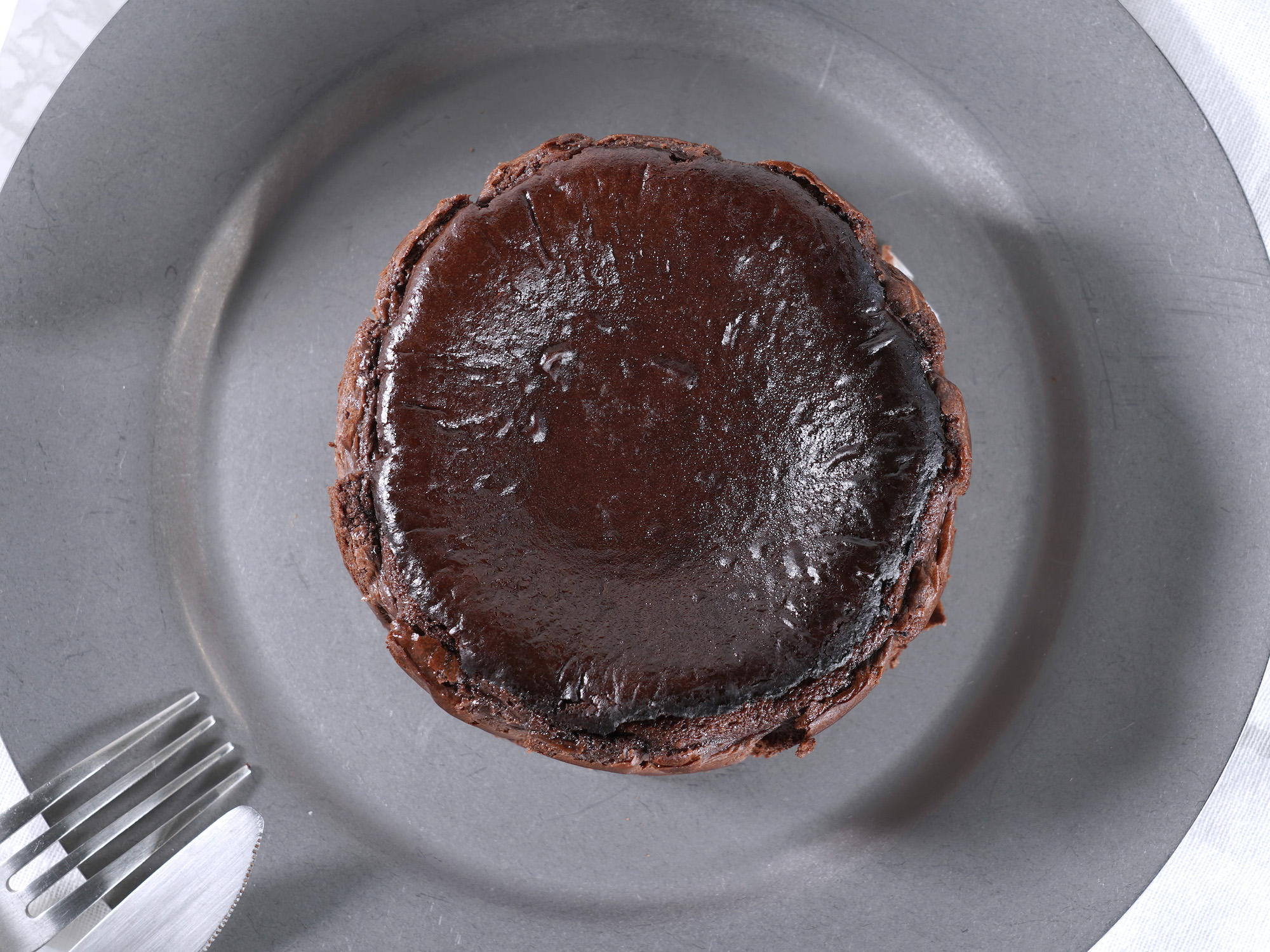白金バスクチーズケーキ（ショコラ） の画像