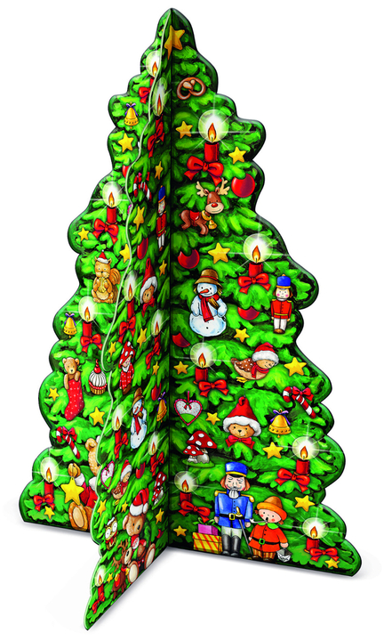 アドベントカレンダー クリスマスツリー の画像